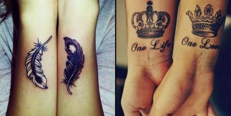 Adorable Matching Tattoos For Couples That Will Make Your Hearts Melt